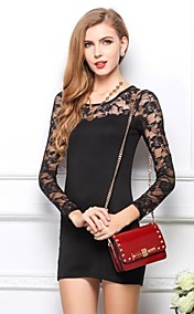 Ladie's Sexy Casual Cotton Lace Dress S M L XL XXL XXXL