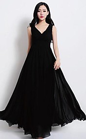 Women's Put On A Large Waist Dress