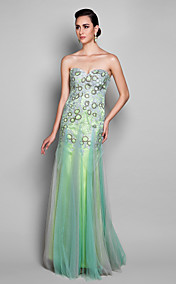 Sheath/Column Sweetheart Floor-length Matte Satin Evening Dresses