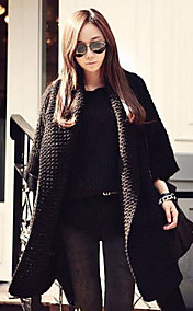 Women's Have Gone Long Coat Shawl Loose Sweater