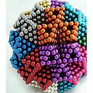 baratos -648/864/1000 pcs 5mm Brinquedos Magnéticos Bolas Magnéticas Blocos de Construir Imãs Magnéticos Raros Super Fortes Ímã de Neodímio O stress e ansiedade alívio Brinquedos de escritório Faça Você Mesmo