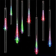 baratos -30 cm * 8 tubo 144 leds queda de chuva queda pingente de neve queda de neve levou luzes de natal à prova d 'água