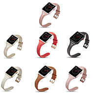 Pulseiras de Relógio para Apple Watch Series 5/4/3/2/1 Apple Fecho Clássico Couro Legitimo Tira de Pulso