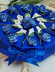 cheap -Wedding Garden Theme Favor Boxes Card Paper Ribbons 10