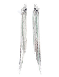 cheap -Drop Earrings For Women&#039;s Daily Alloy Gold Black Silver