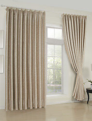 cheap -Abstract Curtains Drapes Two Panels Bedroom   Curtains / Embossed / Living Room
