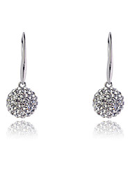cheap -Drop Earrings For Women&#039;s Cubic Zirconia Daily Zircon Alloy Gold Silver