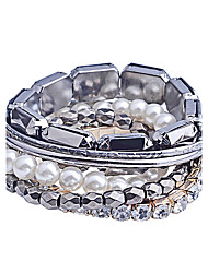 cheap -Lureme®Alloy Pearl Beaded Bracelet Sets