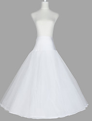 cheap -Wedding / Special Occasion / Party / Evening Slips Organza / Taffeta / Tulle Floor-length A-Line Slip / Classic &amp; Timeless with
