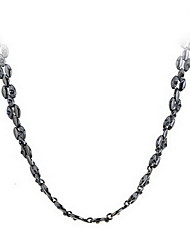 cheap -Chain Necklace Daily Alloy Black
