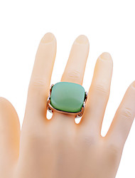 cheap -Band Ring Wedding Daily Alloy Green