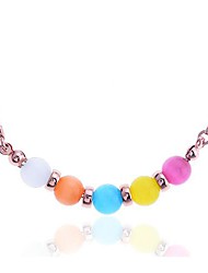 cheap -Beaded Necklace For Women&#039;s Daily Gold Plated Gold