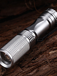 cheap -LED Flashlights / Torch Handheld Flashlights / Torch Waterproof 150 lm LED LED 1 Emitters 3 Mode Waterproof / Aluminum Alloy