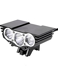 cheap -Headlamps Waterproof 3800 lm 3 Emitters 4 Mode Waterproof / Aluminum Alloy / 4 (High &gt; Mid &gt; Low &gt; Strobe)