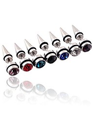 cheap -Body Jewelry 1.2 cm Ear Piercing Crystal Crystal / Stainless Steel Costume Jewelry For Wedding / Party / Daily 1.2*0.2*0.1 cm Summer