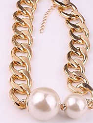 cheap -Beaded Necklace For Women&#039;s Party Wedding Casual Alloy