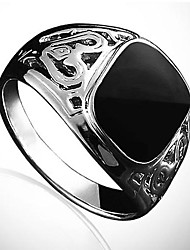 cheap -Band Ring For Men&#039;s Party Casual Daily Alloy