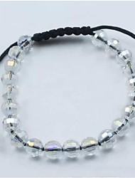cheap -Lureme Crystal Woven Bracelet (Assorted Color)