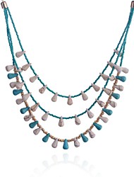 cheap -Beaded Necklace For Women&#039;s Party Casual Daily Alloy