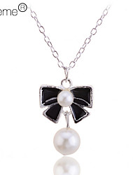 cheap -Pendant Necklace For Women&#039;s Daily Acrylic Alloy Silver