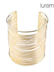 cheap -Lureme®Gold Plated Coiling Shaped Alloy Bracelet