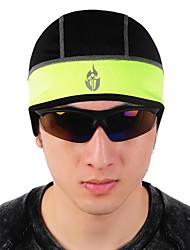cheap -WOSAWE Cycling Beanie / Hat Helmet Liner Hat Headsweat Patchwork Fleece Lining Ultraviolet Resistant Detachable Cap Bike / Cycling Green Black Fleece Polyester Winter for Men&#039;s Women&#039;s Adults&#039;