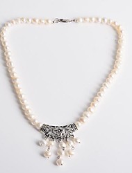cheap -Beaded Necklace For Women&#039;s Party Casual Daily Pearl