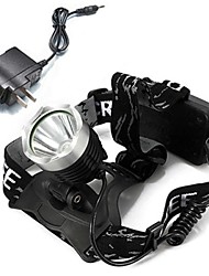 cheap -Headlamps Headlight 1600 lm LED Emitters with Charger Camping / Hiking / Caving Cycling / Bike