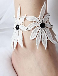 cheap -Flower Retro Chain Anklet Decorative Accents for Shoes One Piece