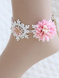 cheap -Retro Knitting Chain Anklet Decorative Accents for Shoes One Piece