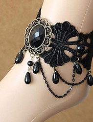 cheap -Retro Chain Anklet Decorative Accents for Shoes One Piece