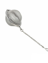 cheap -5cm Stainless Steel Tea Infuser Strainer Mesh Filter Locking Spice Ball