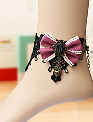 cheap -Bowknot  Chain Anklet Decorative Accents for Shoes One Piece
