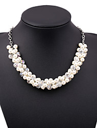 cheap -Beaded Necklace For Women&#039;s Party Casual Daily Pearl Resin Alloy