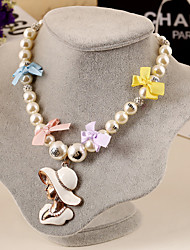 cheap -Pendant Necklace For Women&#039;s Party Casual Daily Pearl Resin Alloy