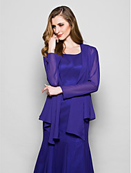 chiffon evening jackets