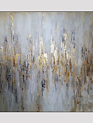 cheap -Oil Painting Handmade Hand Painted Wall Art Abstract Gold Home Decoration Décor Stretched Frame Ready to Hang