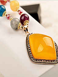 cheap -Pendant Necklace Long Necklace For Women&#039;s Alloy Long Mood