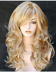 long thick blonde wig