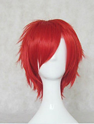 cheap short red wigs