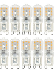 cheap -10pcs G9 4W 300-400 lm LED Bi-pin Lights 14LEDs 2835SMD Warm White Cool White Light Bulb AC 220V