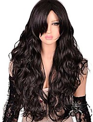 synthetic side part wig