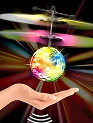 cheap -Magic Flying Ball Toy - Infrared Induction RC Drone, Disco Light LEDs, Rechargeable Indoor Outdoor Helicopter - for Boys Girls Festive Teens Tweens &amp; Adults