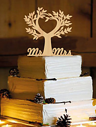 cheap -Cake Topper Butterfly Theme Monogram Resin Wedding with 1 pcs OPP