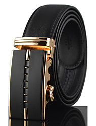 cheap -Men&#039;s Waist Belt Leather Alloy Belt Solid Colored