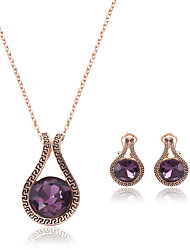 purple jewelry sets for bridesmaids