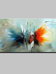 cheap -Oil Painting Handmade Hand Painted Wall Art Abstract Modern Home Decoration Décor Stretched Frame Ready to Hang 60*90cm