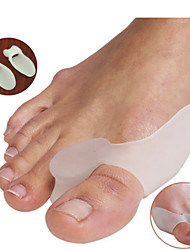 cheap -Unisex Toe Hallux Valgus Silicone Bunion Splint Thumb Corrector Toe Separator Toe Bending Orthosis Relief Pain Pedicure Feet Silicone Orthosi Care Tool