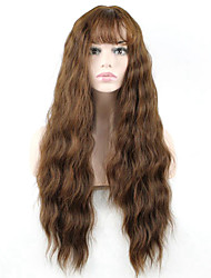 long brown wigs cheap