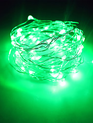 cheap -St. Patrick&#039;s Day Lights 3m String Lights 30 LEDs Warm White RGB White Battery